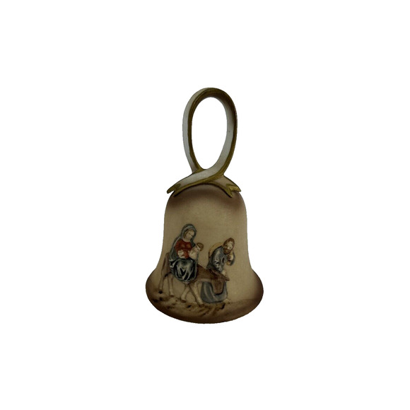 Nativity Scene‎ Bell Ceramic Christmas Holiday Decoration Religious Decor - Picture 7 of 8